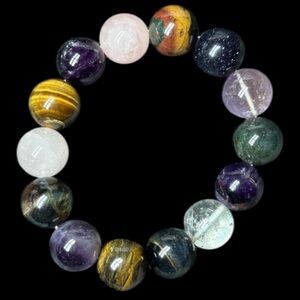 Multicolor Gemstone Harmony Beaded Bracelet